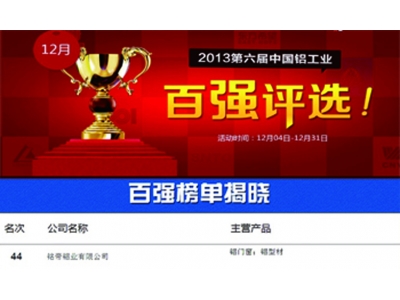 百强证书