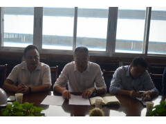 乐山市总工会副主席兰宁到四川铭帝考察调研