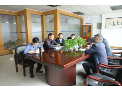 夹江县委书记龚德勤率队到四川铭帝考察调研企业发展和冲刺“开门红”工作