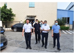 席代金副市长率队莅临四川铭帝铝业调研