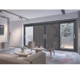 铭扬190三轨断桥重型推拉门