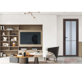 铭悦46窄边平开门