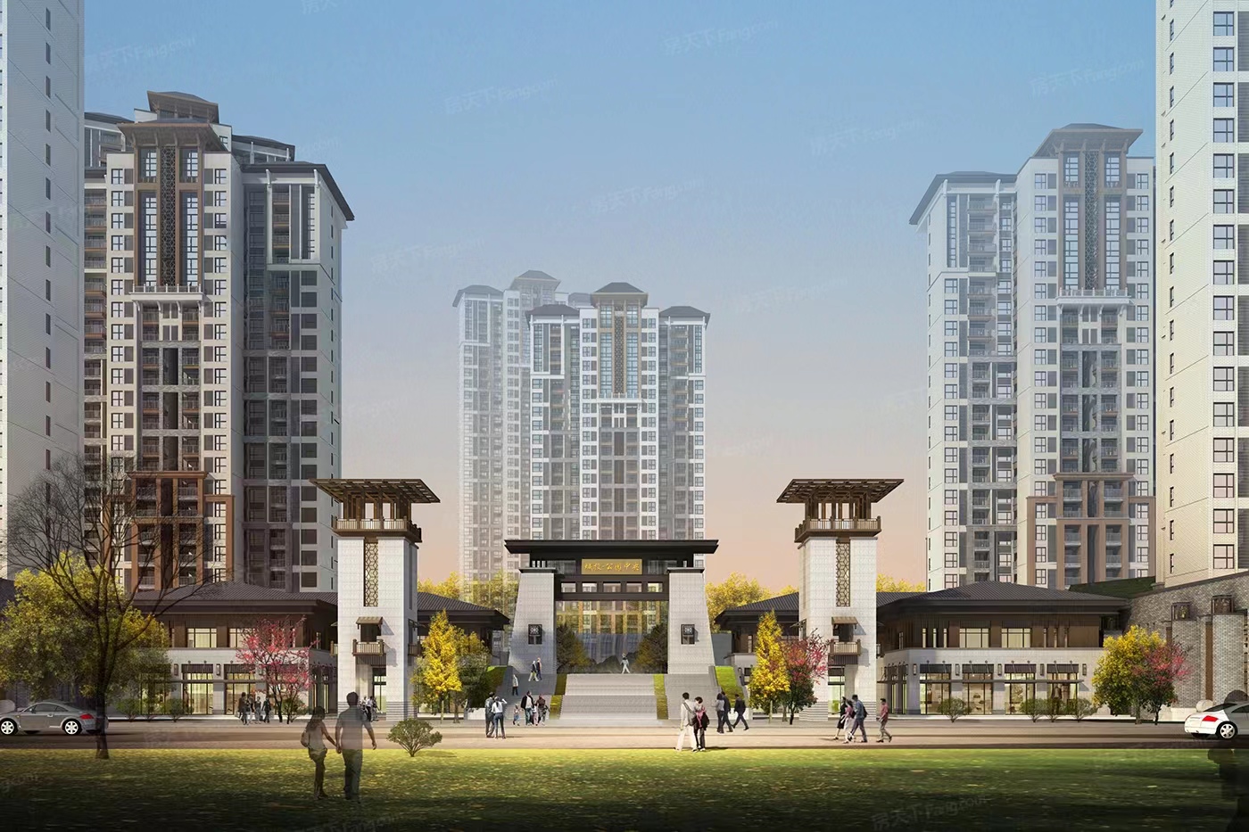 安康城投公园中央项目